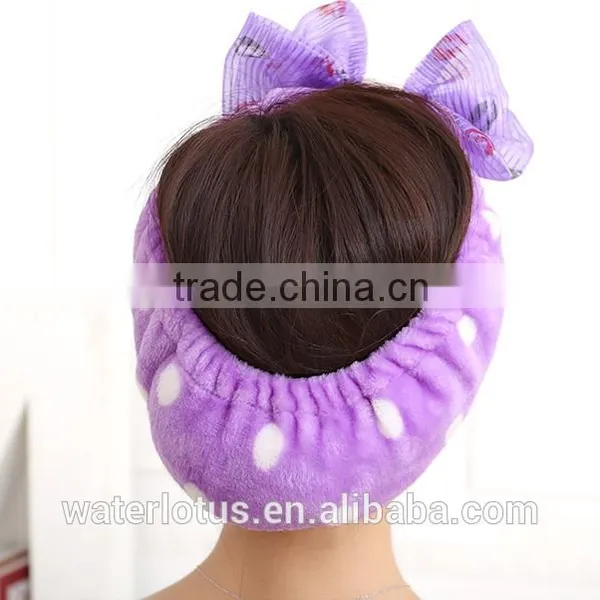 Beauty Cute Hot Sale Designer Head Wrap Organza Bowknot Headwrap photo-4