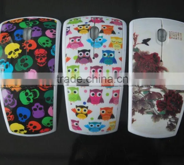 Hot Selling 2.4G hz High DPI 2000 Fancy Arc Wireless Mouse With CPI Switch photo-3