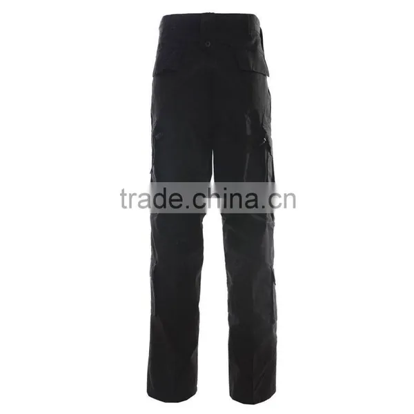 FRONTER Army Combat Uniform Pants - Black Tactical Trousers photo-3
