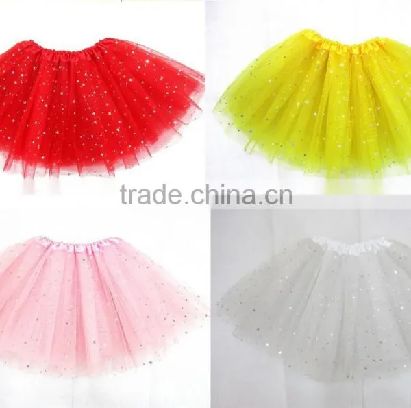 Glitter Star Tutu Skirts for Girls