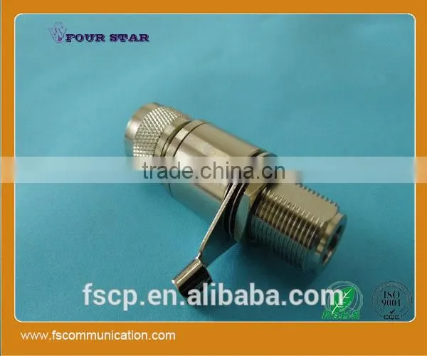 Gas Discharge Tube Lightning Protector N Male to N Female Bulkhead Connector photo-3