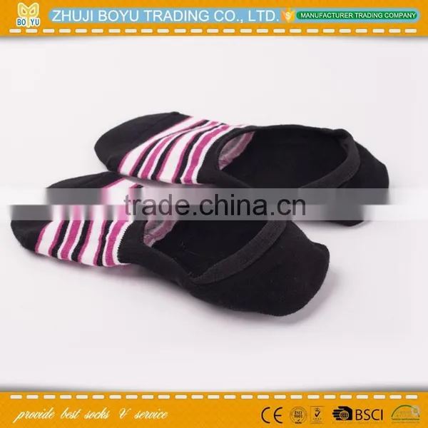 BY-161014 High-quality Fashion Socks Adult Soft Invisibility Boat Sock photo-3