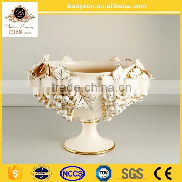 New Arrival Modern Living Room Antique White Ceramic Flower Vases/ceramic Vase