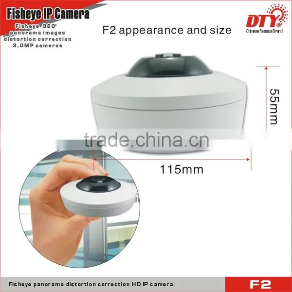 360 Degree Wide Angle Fisheyefisheye Ipc Hidden Panoramic ip Micro Camera photo-6