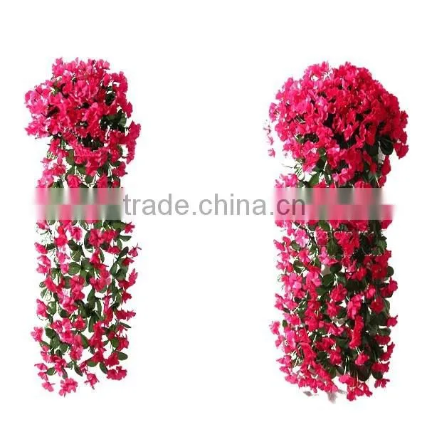 Wholesale Purple Silk Violet Flower for Wedding photo-2