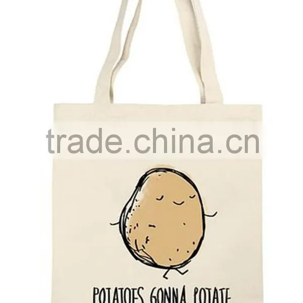 Muslin Cotton Handle Bag Canvas Bag Cotton Tote Bag