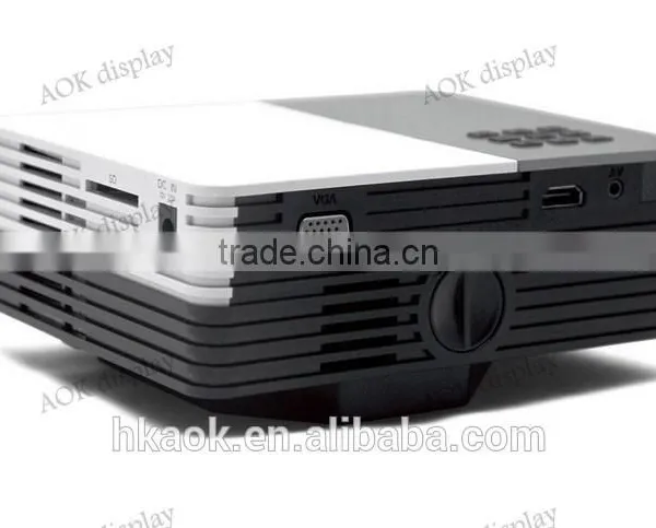 GM50 New Arrival Portable Multimedia Projector Mini Video Projector Home Theater HDMI VGA AV SD LED Projector Cube Projector photo-5