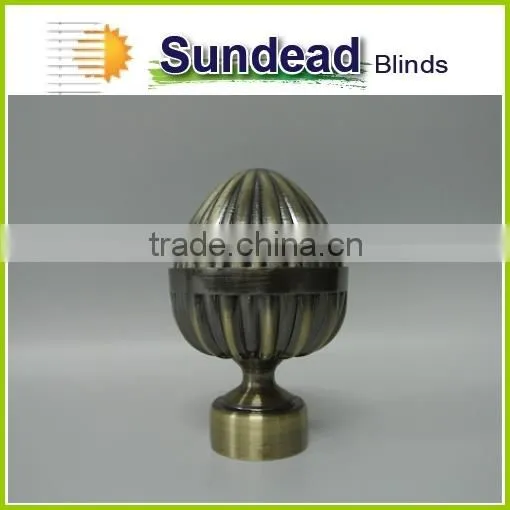 Curtain Rod Set Stainless Steel Copper Satin Nickel Iron Curtain Rod Curtain Accessory Wholesale Curtain photo-3