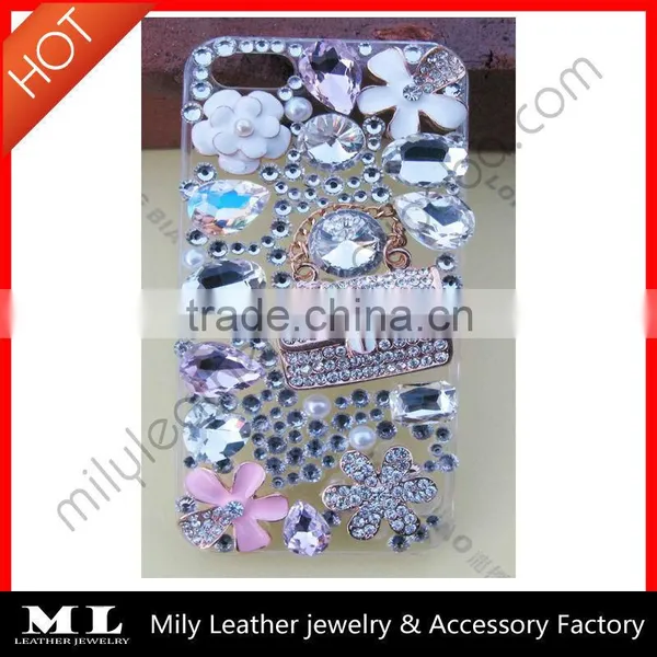 New Arrival Crystal Damond Cell Phone Case 2014 Manufacturer MLIC041