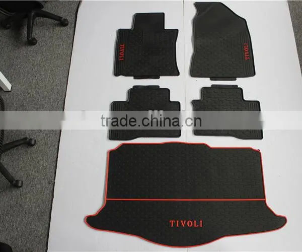 Cargo Mat Liner Floor Bed Liners All Season Trunk Mat For Tivoli photo-2