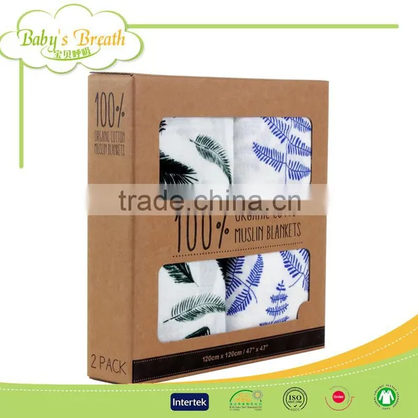 MS-39 Twin Full Queen King Size Knitted Cotton Muslin Blanket Factory Outlet Supplier's Choice