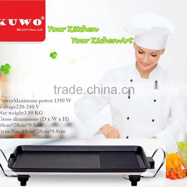 Incredibly versatile for meat, vegetables, fish and fried dishes Kitchen Portable Electric Gourmet Grill