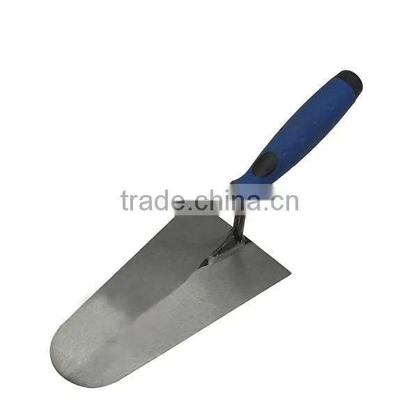 220mm Carbon Steel Blade Bricklaying Trowel With Soft Grip photo-2