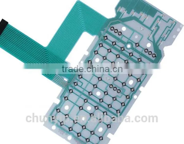 New Touch Screen Membrane Circuit With LED