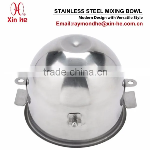 Kitchen Bakery Food Machine Component, Commercial Stainless Steel Mixing Bowl for 10 QT Liters Vollrath Hobart Globe Mixer photo-3