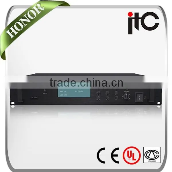 ITC MPT60 Series 60W to 240W Programmable Built-in MP3 Home Audio Amplifier with Weekly Timer