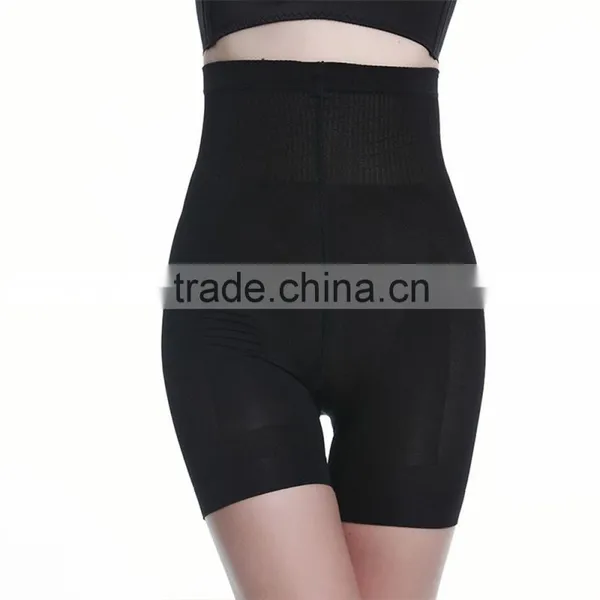 [SEXY] Woman High Waist Seamless Slimming Pants Control Belly Black Beige K202 photo-6
