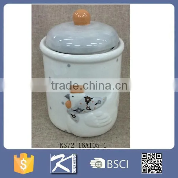 Airtight Glass Storage Canister With Ceramic Clip Lid photo-2