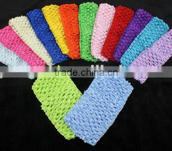 2013 Hot Sale1.5"Crochet Headband With Flower