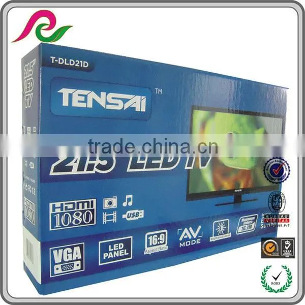 Folding Corrugated Carton Paper Box With Printing for LDE TV Packing photo-2