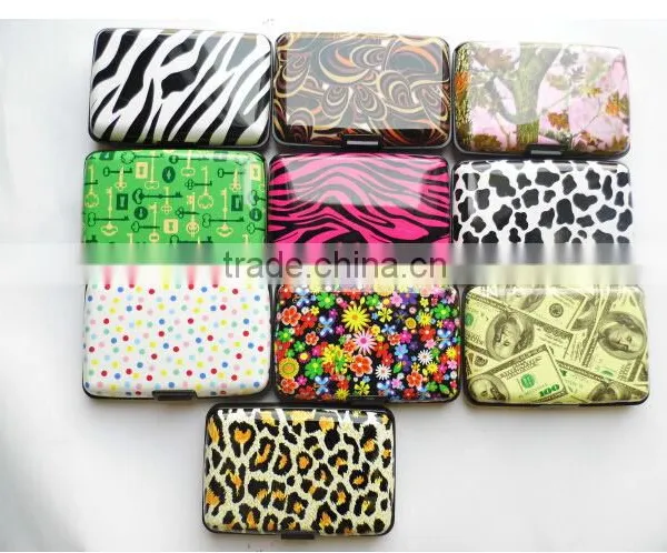 Waterproof Business ID Credit Card Wallet Holder Aluminum Metal Case photo-5