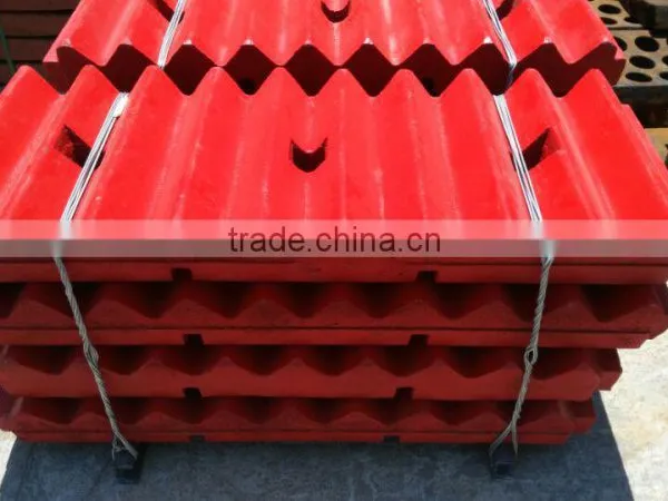 Jaw Crusher Parts. Jaw Crusher. Fixed and Movable Jaw Plate