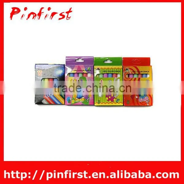 12Pcs Per Box Eco-Friendly Gesso Colorful Chalk