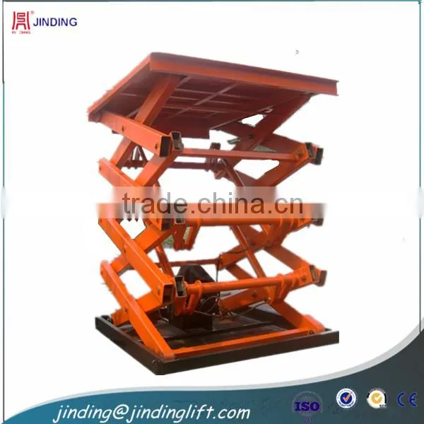 Working at Heights Retractable Platform With Hydraulic Scissors Lifting System photo-4