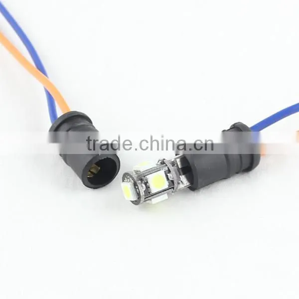 Car Fog Lamp Soft W5w 194 T10 Socket Adapter Led T10 Bulb Led Interior Light Socket photo-2