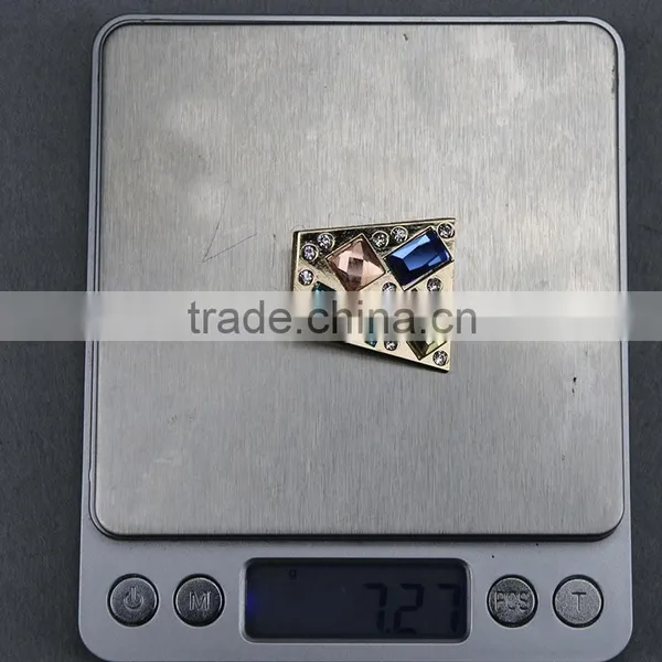 Metal Alloy Brooch Fancy Colorful Blooming Flower Brooch Pin photo-2