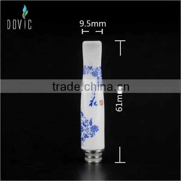 Various Types Colorful Blue & White Porcelain Ceramic Drip Tips