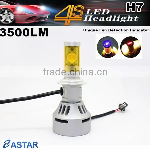 Perfect beam pattern mazda 323 head light