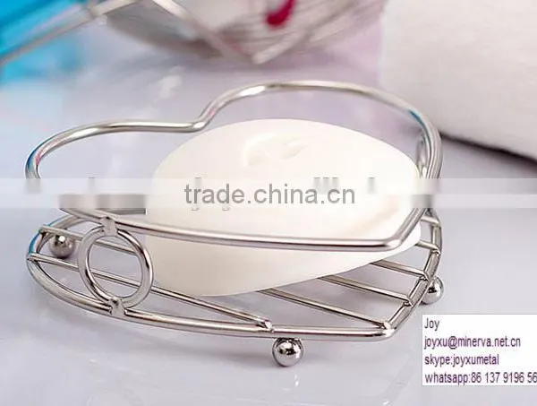 Metal Chromeplate Welding Iorn Soap Holder