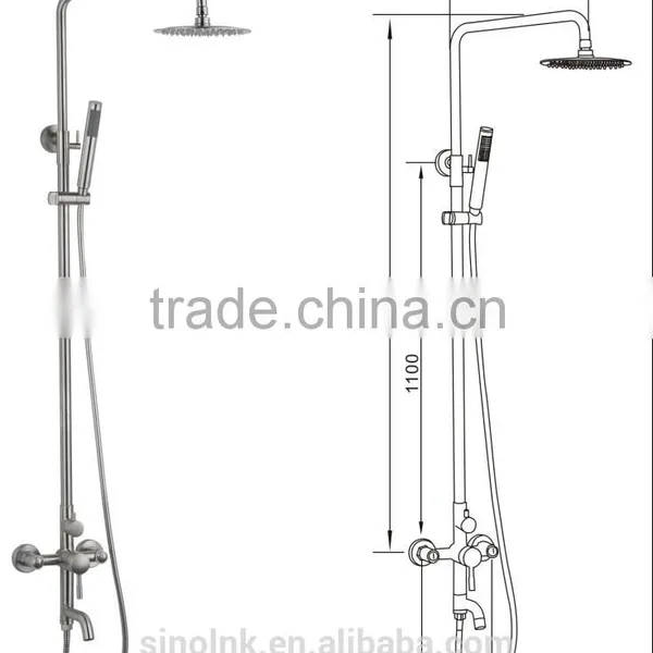 High Quality Sus304 Lead Free Stainless Steel Big Rain-shower(8001) Trade Assurance Sinolink photo-2