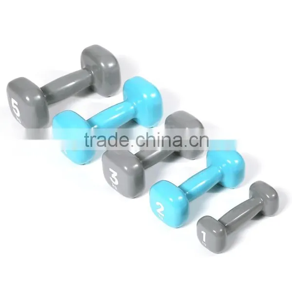 Professional Quad Vinyl Dipped Dumbbell Set Most Popular