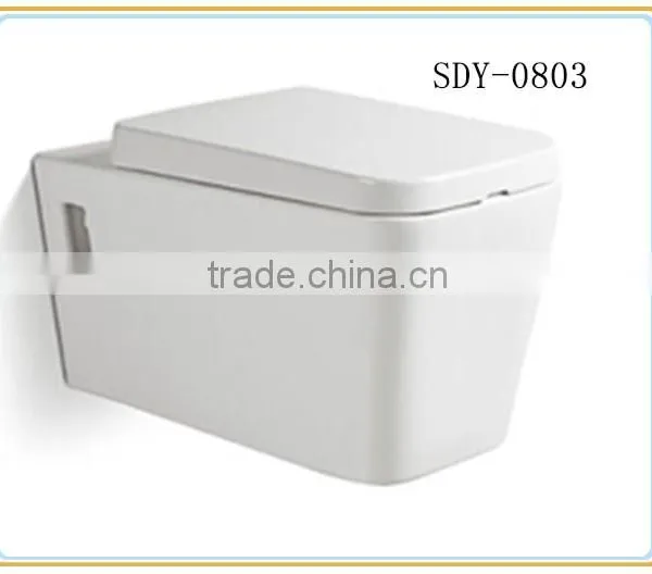Ceramic Sanitary Ware Wall Hung Toilet Wall Mounted Washdown Toilet