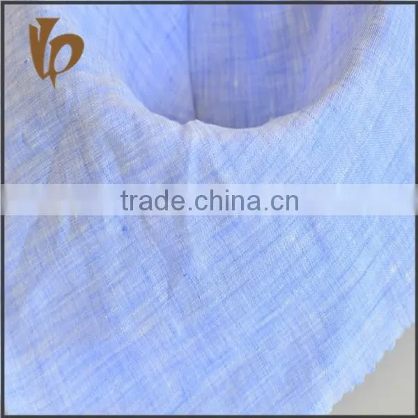 Factory Wholesale High Quality Pure Linen Casual Shirt Fabric photo-5