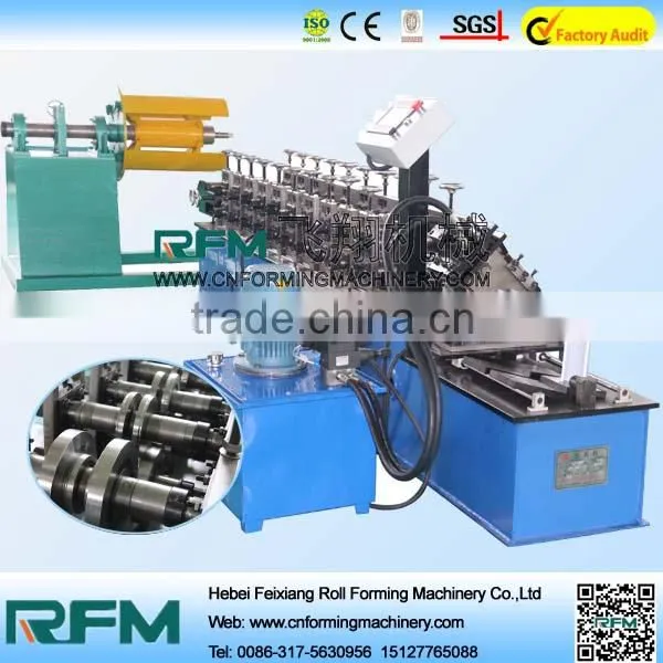 FX Slotted Channel Roll Forming Machine With Punching photo-4