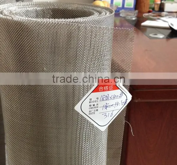 304 Stainless Steel Wire Mesh Price per Meter