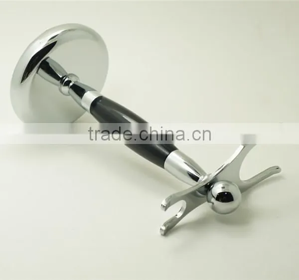 High Quality Men Shaving Brush Razor Stand Professional Stainless Shaving Stand photo-3