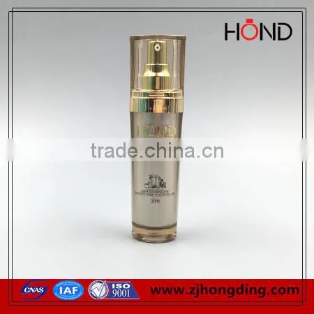 High Sale Gold Brand Name Face Cream Wholesale Triangle Make up Bottle