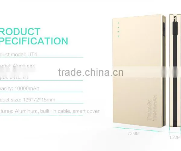 Cheap High-end Anker 10000mah Portable Power Bank With Cable Built-in photo-3