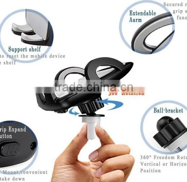 2016 Best Selling In Amazon 2 In 1 Suction Dashboard Windshield Car Mount Holder For Iphone photo-6