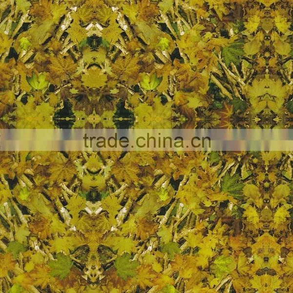 TSAUTOP 0.5M/1M Width New Style Raffia Leaves Hydro Transfer Printting Film photo-3