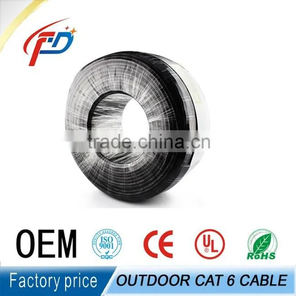 305M Outdoor Waterproof FTP/UTP Cat6 23AWG 4pairs Networking Cable photo-6