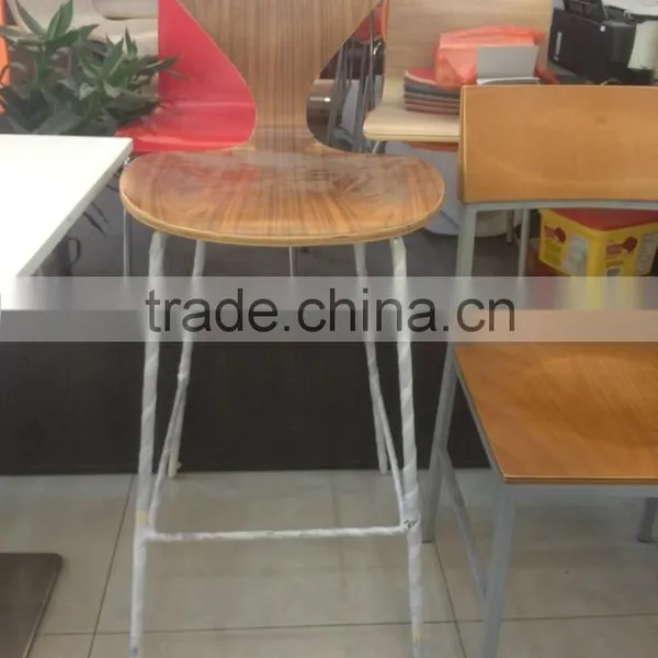 Cherner Bar Chair Chrome Leg Bentwood Bar Stool Factory Price Direct photo-3