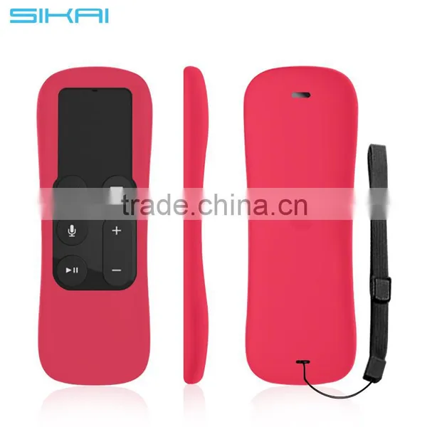 Factory PROMOTION no MOQ Transparent Dustproof Silicone TV Controller Protective Cover for 4th Apple Siri Remote Case Skin photo-2