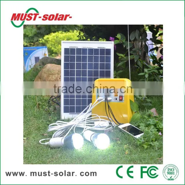 12V DC Solar Home Lighting System