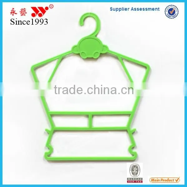 Custom Deluxe Kids Colorful Plastic Frame Hanger