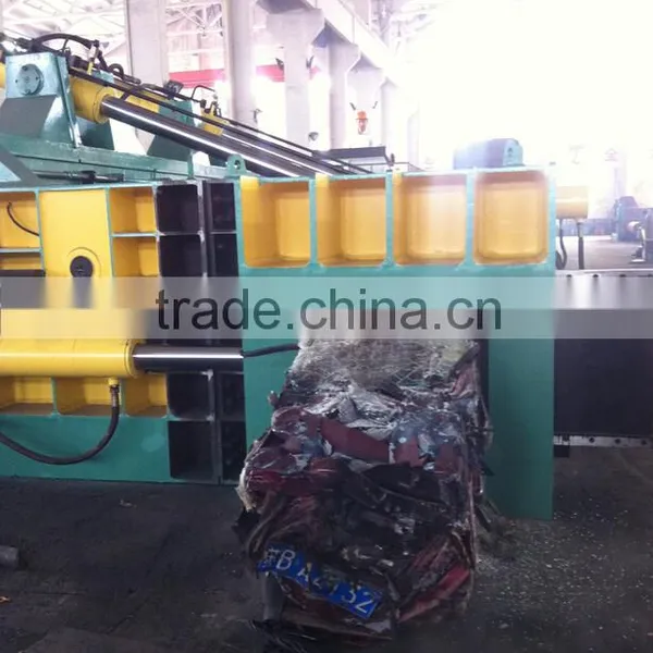 YQD-2500 Remote Control Fully Automatic Scrap Metal Baler Waste Car Recycle Machine (High Quality) photo-4